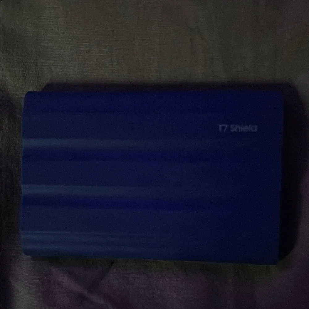 Samsung Blue Portable SSD